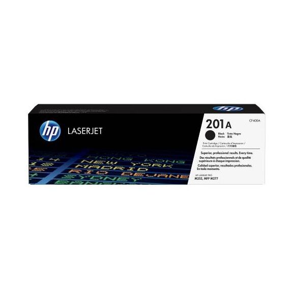 HP 201A Black original LaserJet toner cartridge CF400A