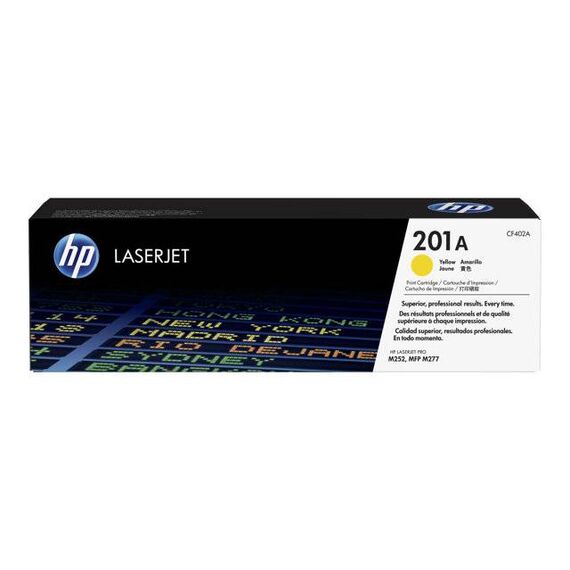 HP 201A Yellow original LaserJet toner cartridge CF402A