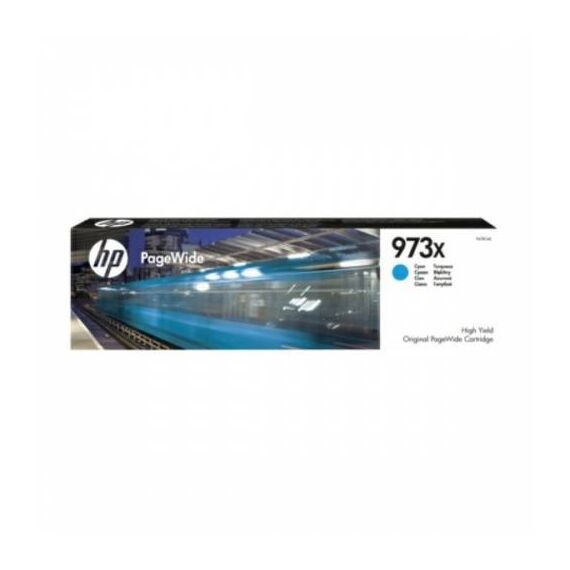 HP 973X High Yield cyan original PageWide ink F6T81AE