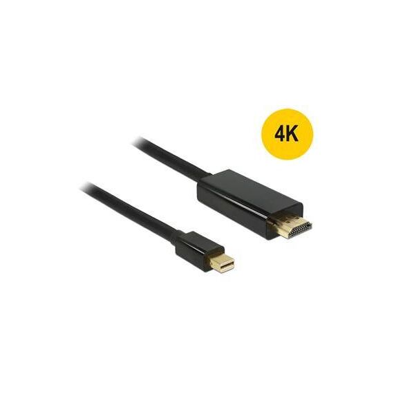 DeLOCK HDMI cable Mini DisplayPort (M) to HDMI (M) 83698