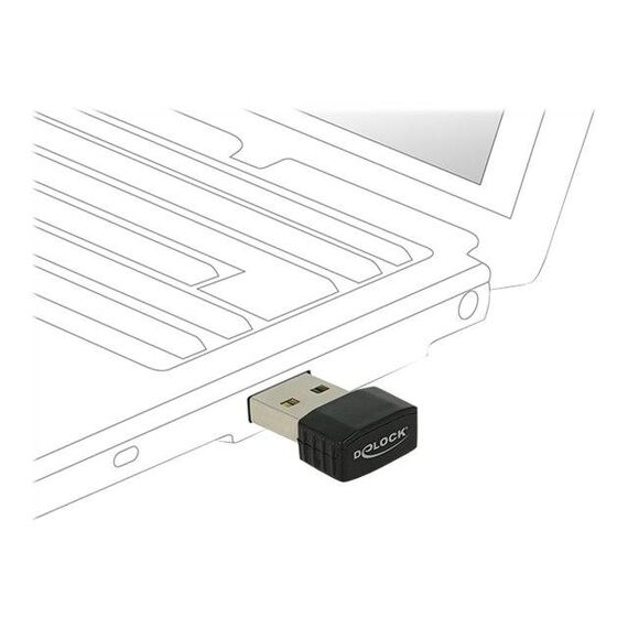 DeLock USB 2.0 Dual Band WLAN acabgn Nano Stick 12461