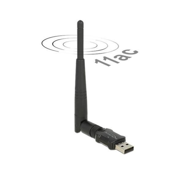 DeLock USB 2.0 Dual Band WLAN acabgn Stick Network 12462