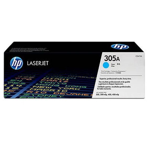 HP 305A Cyan original LaserJet toner cartridge CE411A