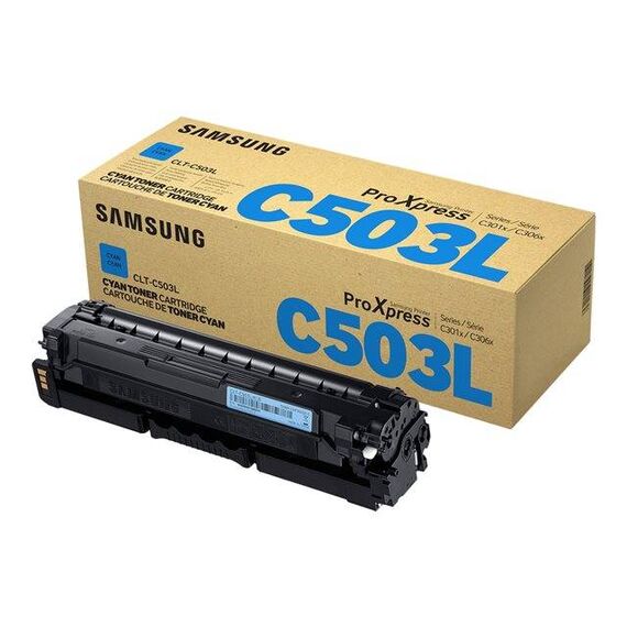 Samsung CLT-C503L High Yield cyan original toner SU014A