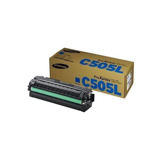 Samsung CLT-C505L High Yield cyan original toner SU035A