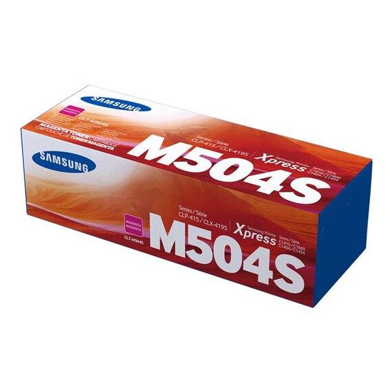 Samsung CLT-M504S Magenta original toner cartridge SU292A