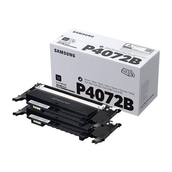 Samsung CLT-P4072B 2-pack black original toner SU381A
