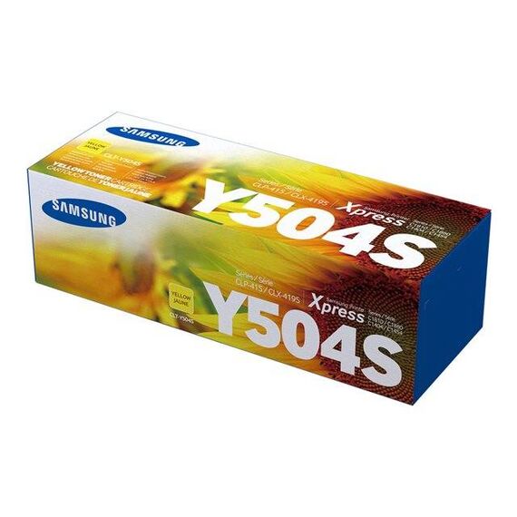 Samsung CLT-Y504S Yellow original toner cartridge SU502A