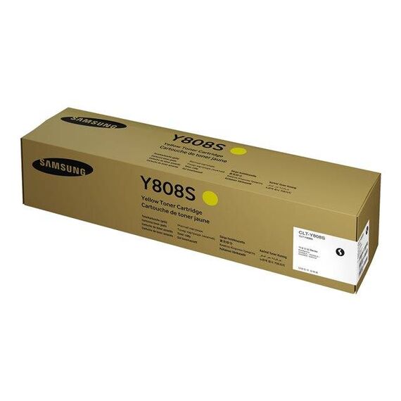 Samsung CLT-Y808S Yellow original toner cartridge SS735A