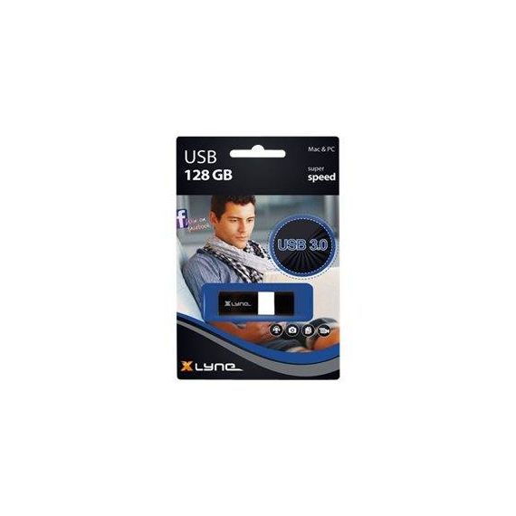 Xlyne Wave USB flash drive 128 GB USB 3.0 black, 7912800