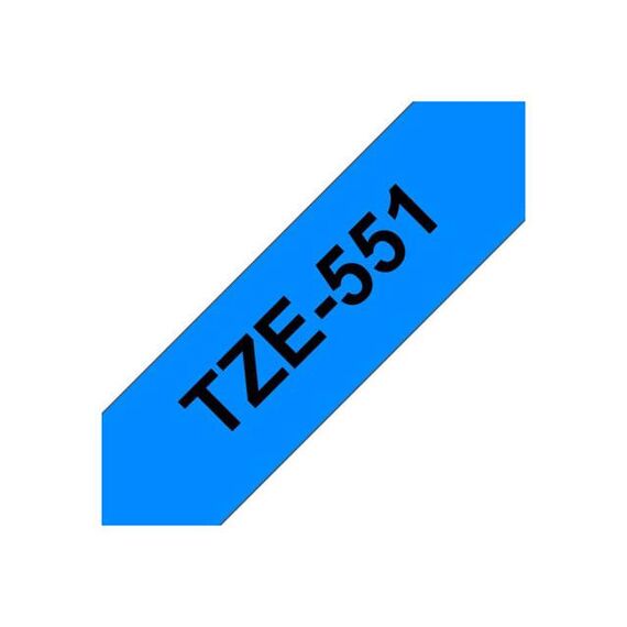 Brother TZe551 Black on blue Roll (2.4 cm) 1 TZE551