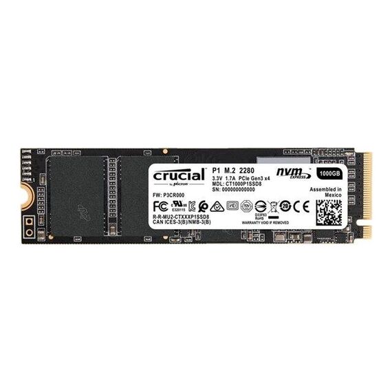 Crucial P1 Solid state drive 1 TB internal CT1000P1SSD8