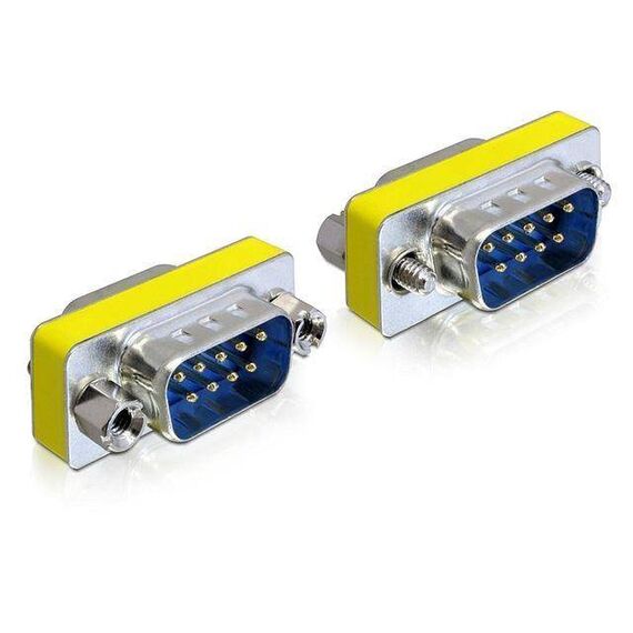 DeLOCK Serial gender converter DB-9 (M) to DB-9 (M) 65009