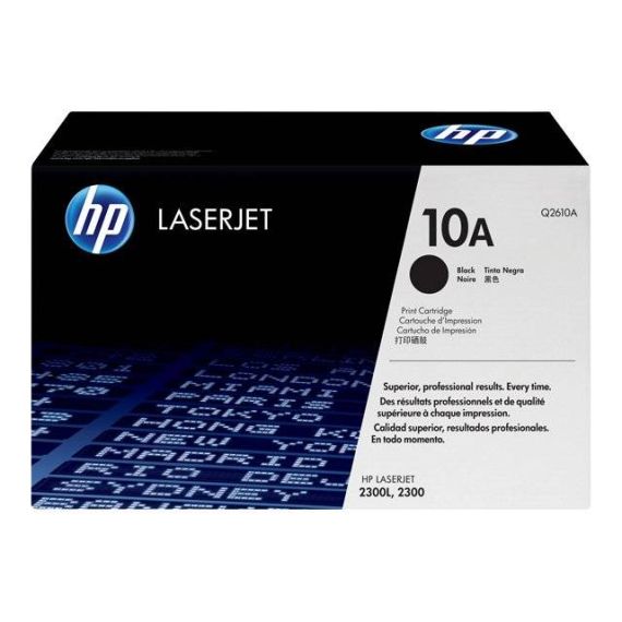 HP 10A Black original LaserJet toner cartridge Q2610A