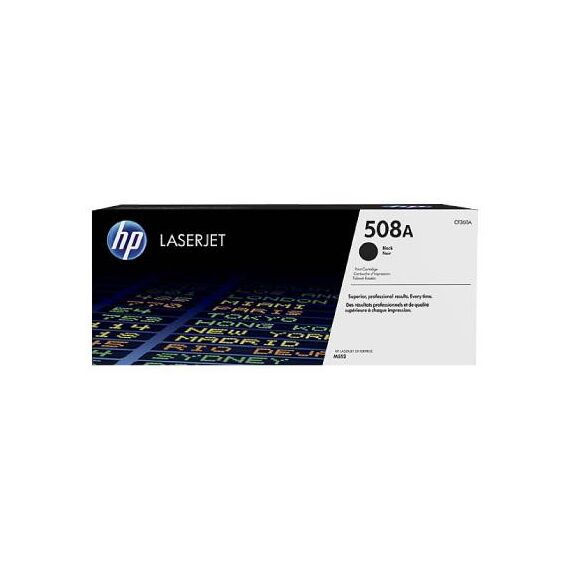 HP 508A Black original LaserJet toner cartridge CF360A