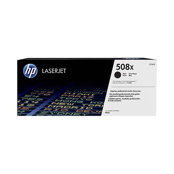 HP 508X High Yield black original LaserJet toner CF360X