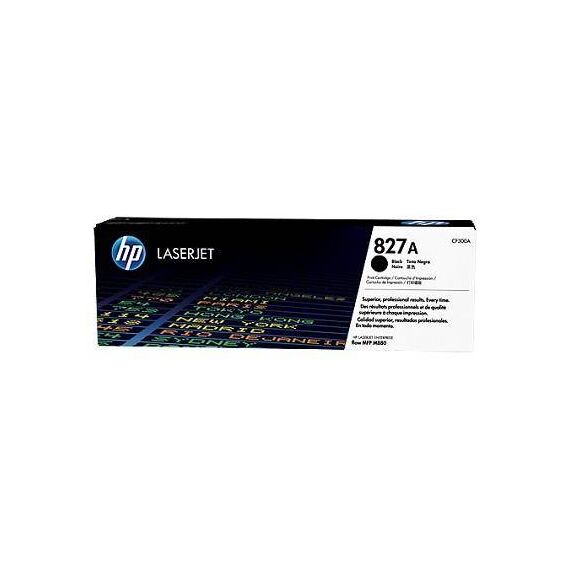 HP 827A Black original LaserJet toner cartridge CF300A