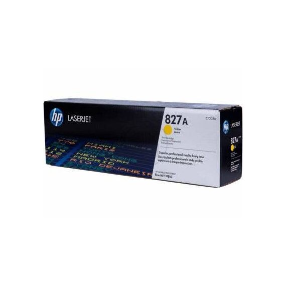 HP 827A Yellow original LaserJet toner cartridge CF302A