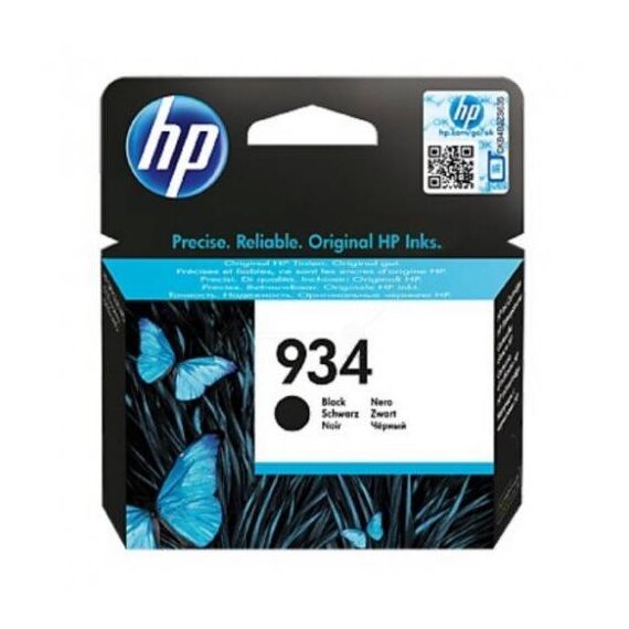 HP 934 Black original ink cartridge for Officejet C2P19AE