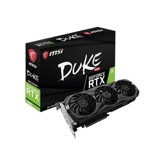 MSI RTX 2080 DUKE 8G OC Graphics card GF RTX V372-003R
