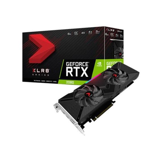 PNY XLR8 GeForce RTX 2080 Gaming Dual Fan VCG20808DFPPB-O