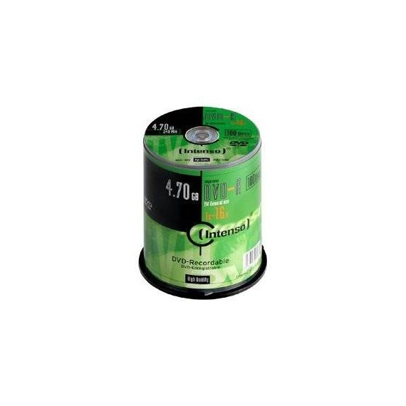 Intenso 100 x DVD-R 4.7 GB 16x spindle 4101156