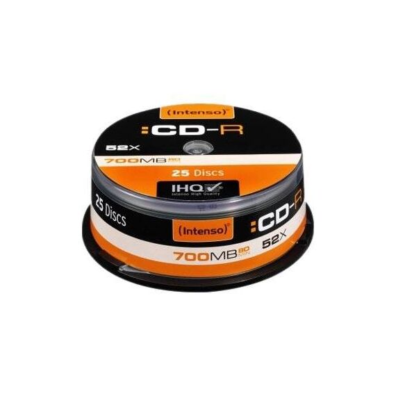 Intenso 25 x CD-R 700 MB (80min) 24x spindle 1001124