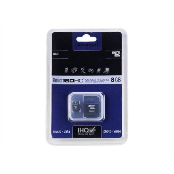 Intenso Flash memory card 8 GB SDHC 3403460