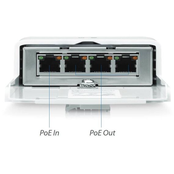 Ubiquiti NanoSwitch N-SW Switch 4 x 101001000 (PoE) N-SW