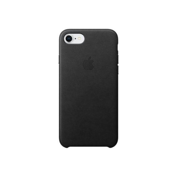 Apple Back cover for mobile phone leather black MQH92ZMA