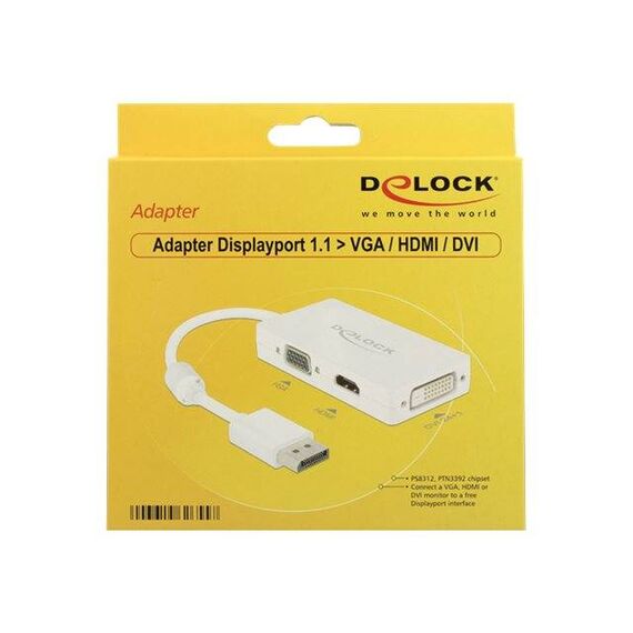 DeLOCK DisplayPort adapter DisplayPort (M) to HD-15 62655