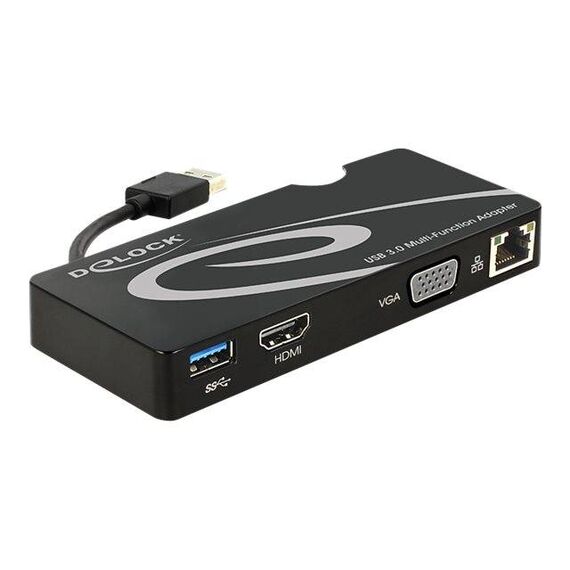 DeLOCK Docking station USB VGA, HDMI GigE 62461