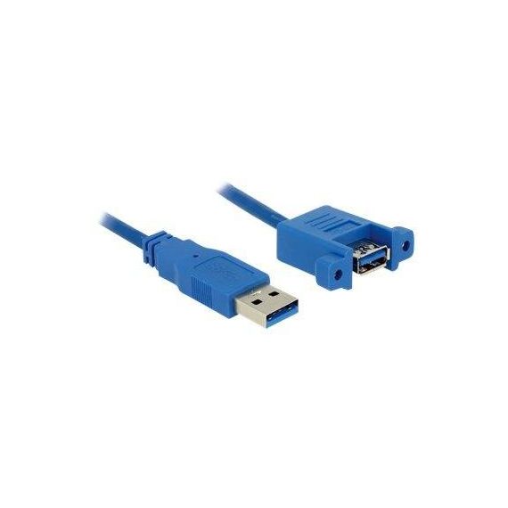 DeLOCK Panel-mount USB cable USB Type A (F) to USB 85112