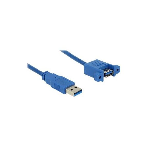 DeLOCK Panel-mount USB cable USB Type A (F) to USB 85112