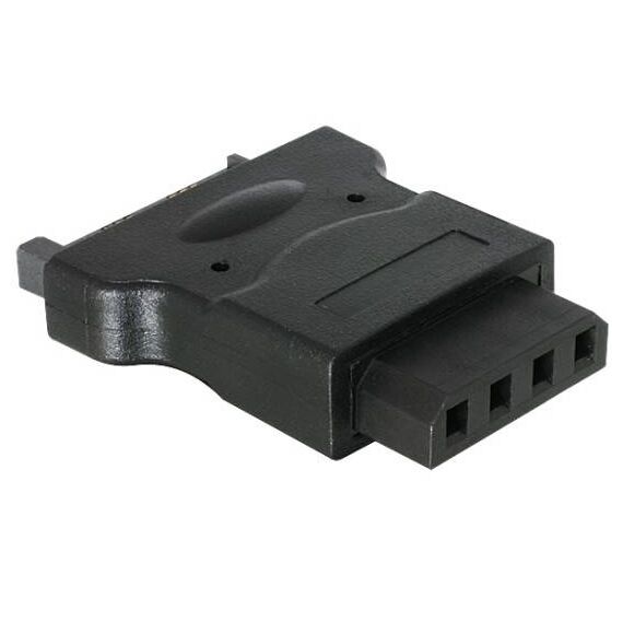 DeLOCK Power adapter SATA power (M) to 4 PIN 82326