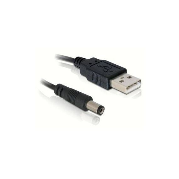 DeLOCK Power cable DC jack 5.4 mm (M) to USB (M) 1 82197