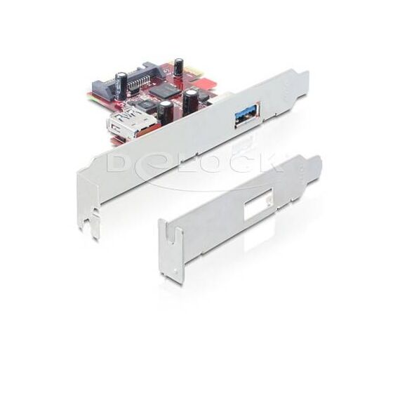 DeLock PCI Express Card USB adapter PCIe 2.0 USB, 89273