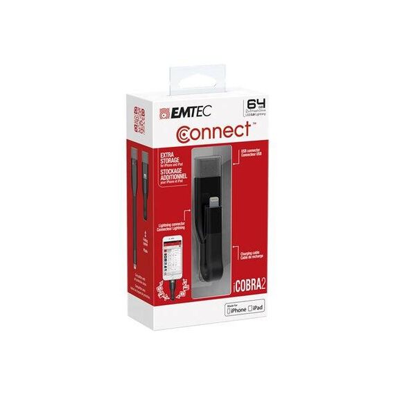 EMTEC Connect iCOBRA2 USB flash drive 64 ECMMD64GT503V2B