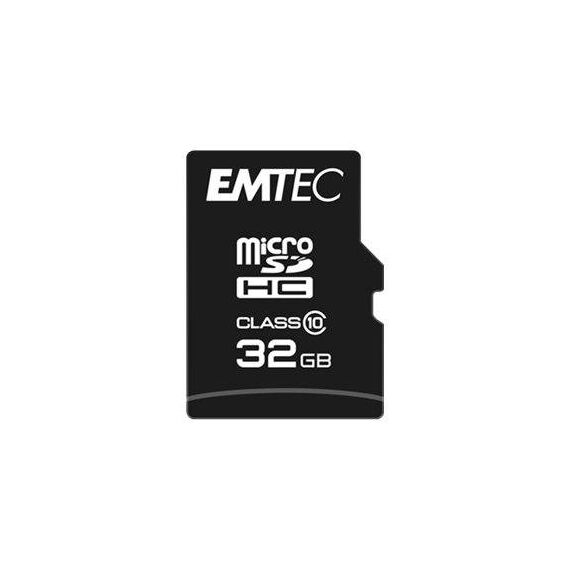 EMTEC Flash memory card 32 GB Class 10 ECMSDM32GHC10CG