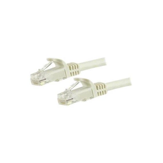 StarTech.com 0.5m White Cat6 Cat 6 Snagless N6PATC50CMWH