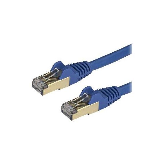 StarTech.com 1m Blue Cat6a Cat 6a Shielded 6ASPAT1MBL