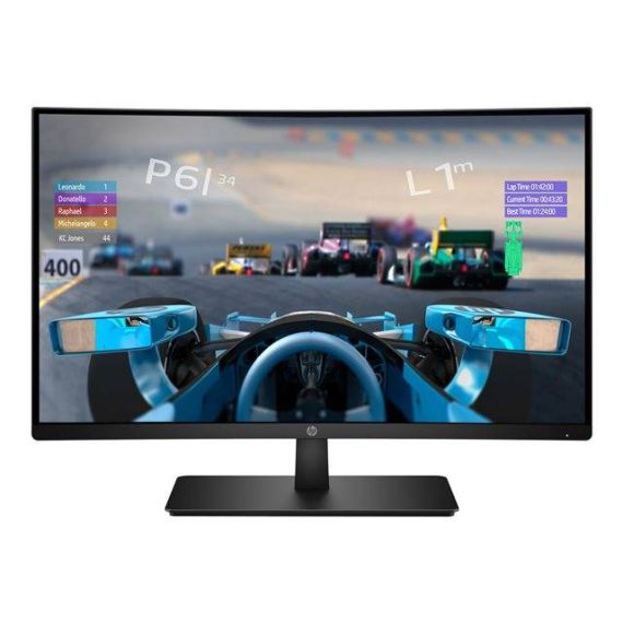 HP 27x LED monitor curved 27 1920 x 1080 1AT01AAABB
