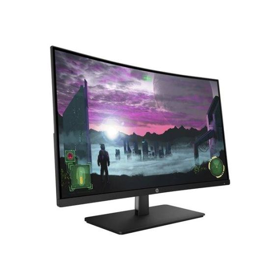 HP 27x LED monitor curved 27 1920 x 1080 1AT01AAABB