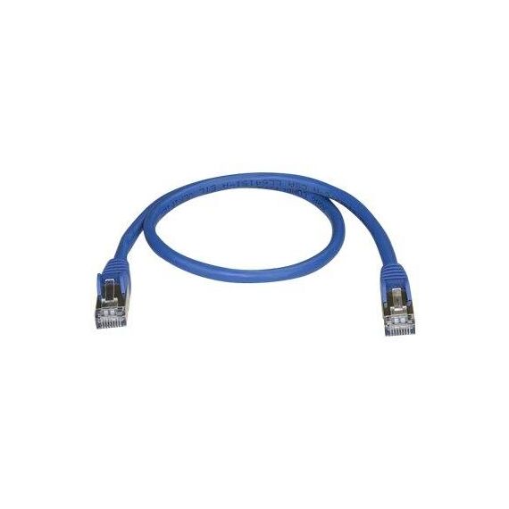 StarTech.com 0.5m Blue Cat6a Cat 6a Shielded 6ASPAT50CMBL