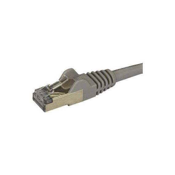 StarTech.com 0.5m Gray Cat6a Cat 6a Shielded 6ASPAT50CMGR