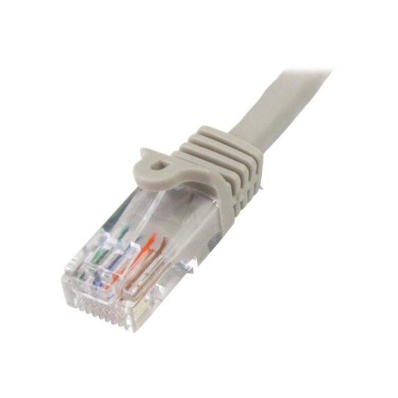 StarTech.com 10m Gray Cat5e Cat 5 Snagless 45PAT10MGR