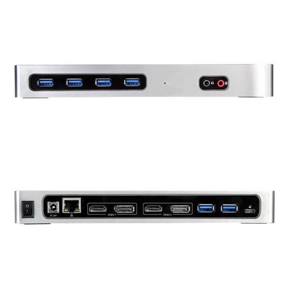 StarTech.com Dual 4K Dock Mac and Windows USB-A DK30A2DH