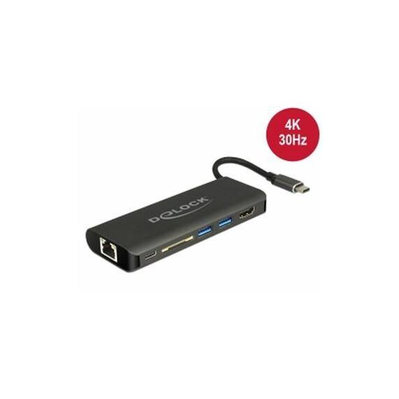 DeLOCK Docking station USB-C 3.1 HDMI GigE 87721