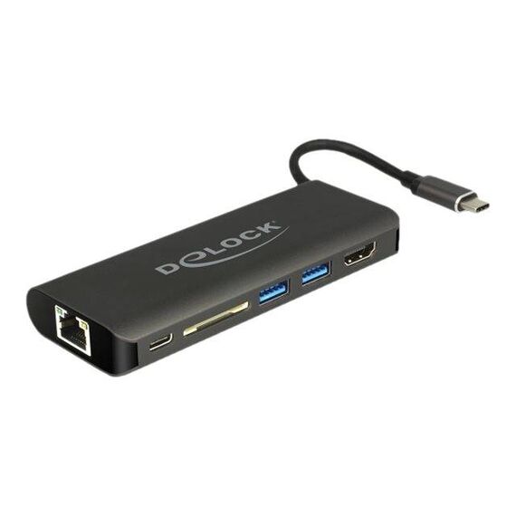 DeLOCK Docking station USB-C 3.1 HDMI GigE 87721