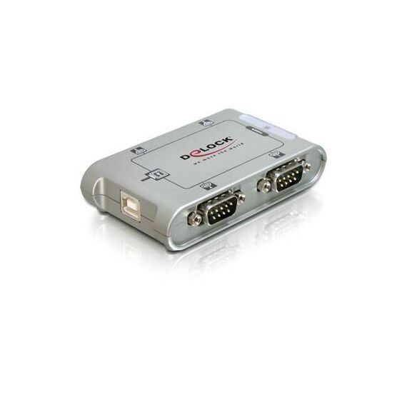 DeLock USB 2.0 to 4 port serial HUB Serial adapter 87414